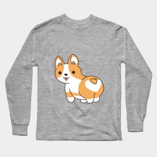 Cute Corgi Long Sleeve T-Shirt